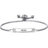 Mum ID Friendship Bracelet Created with Zircondia® Crystals buy online shopping cheap sale
