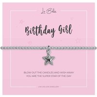 My Birthday Girl Children Sentiments Friendship Bracelet
