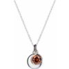 November Birthstone Pendant - Citrine/Topaz buy online shopping cheap sale