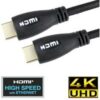 Nylon Braided 5m HDMI Cable Light Up White buy online shopping cheap sale
