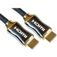 Nylon Braided Premium Gold HDMI Cable 3m