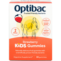 Optibac Kids Probiotic Gummies Strawberry 30