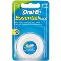 Oral B Essential Dental Floss Mint Waxed (50m)