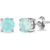 Pacific Green Opal Earrings Created with Zircondia® Crystals buy online shopping cheap sale