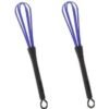 Plastic Whisk For Hair Colouring - Blue 2pks buy online shopping cheap sale