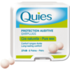 Quies - Pure Wax Protective Ear Plugs (8 Pairs) buy online shopping cheap sale