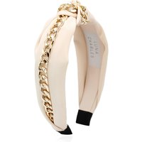 Rihanna Chain Headband | Cream