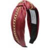 Rihanna Leather Chain Headband - Red buy online shopping cheap sale