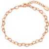 Rose Gold Plated Heart Link Bracelet buy online shopping cheap sale