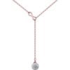 Rose Gold Plated Infinity Necklace Created with Zircondia® Crystals buy online shopping cheap sale