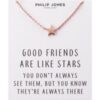 Rose Gold Plated Star Necklace with Quote Card buy online shopping cheap sale