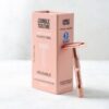 Rose Gold or Black Reusable Safety Razors w/ Natural Jute Travel Bag buy online shopping cheap sale
