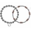 Rose Hearts Stacking Bracelets - Set of 2 buy online shopping cheap sale