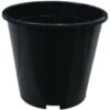 Round Black Pot - 7 different sizes buy online shopping cheap sale
