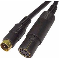 S-Video Extension Lead 1.5m Premium Gold Plated S-Video