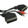 SCART & Two RCA Cable buy online shopping cheap sale