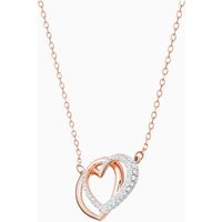 SWAROVSKI 5194826 DEAR NECKLACE, WHITE, ROSE-GOLD TONE PLATED