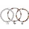 Safe Travels Stacking Bracelets - Set of 3 buy online shopping cheap sale