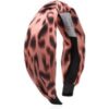 Samiya Knot Leopard Hairband - Pink buy online shopping cheap sale