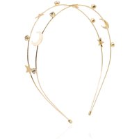 Sasha Moon & Star Headband | Gold