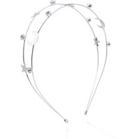 Sasha Moon & Star Headband | Silver