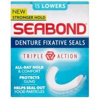 Seabond Denture Fixative Seals – Lowers (15)