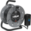 Sealey 2 Socket Cable Extension Reel and RCD Plug 240v 25m buy online shopping cheap sale