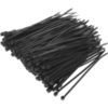 Sealey Black Cable Ties 100mm 2.5mm buy online shopping cheap sale