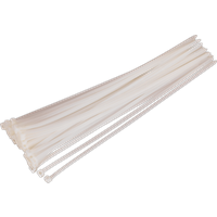 Sealey White Cable Ties 450mm 7.6mm