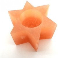 Selenite Star Tealight