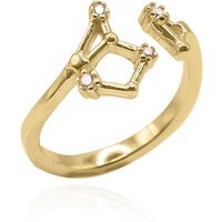 Sidrah Zodiac Constellation Ring | 18K Gold Plated