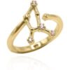 Sidrah Zodiac Constellation Ring | 18K Gold Plated buy online shopping cheap sale