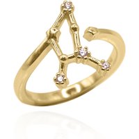 Sidrah Zodiac Constellation Ring | 18K Gold Plated