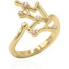 Sidrah Zodiac Constellation Ring | 18K Gold Plated buy online shopping cheap sale