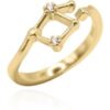 Sidrah Zodiac Constellation Ring | 18K Gold Plated buy online shopping cheap sale