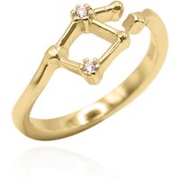 Sidrah Zodiac Constellation Ring | 18K Gold Plated
