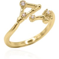 Sidrah Zodiac Constellation Ring | 18K Gold Plated