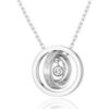 Silver Plated Always My Mother Quote Necklace Created with Zircondia® Crystals buy online shopping cheap sale