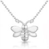 Silver Plated Bumble Bee Necklace buy online shopping cheap sale