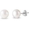 Silver Plated Freshwater Pearl Earrings buy online shopping cheap sale