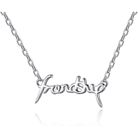 Silver Plated Friendship Necklace