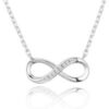 Silver Plated Infinity Pendant Necklace Created with Zircondia® Crystals buy online shopping cheap sale