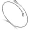 Silver Plated Teardrop Bangle buy online shopping cheap sale