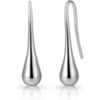 Silver Plated Teardrop Earrings buy online shopping cheap sale