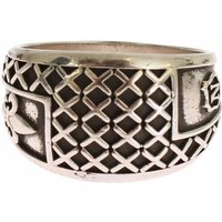 Silver Rhodium 925 Sterling Ring