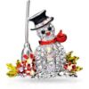 Snowman Christmas Brooch buy online shopping cheap sale