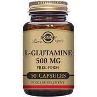 Solgar L-Glutamine 500mg Capsules (50)