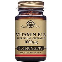 Solgar Vitamin B12 1000 µg Sublingual Chewable (100)