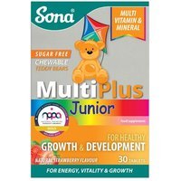 Sona MultiPlus Junior Chewable Tablets (60)