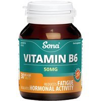 Sona Vitamin B6 50mg Tablets (30)